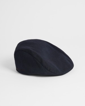 Ted Baker Adice Textured Ivy Erkek Cap Şapka Lacivert | KGMJ-46730