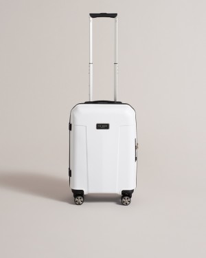 Ted Baker Travl Small Trolley Erkek Bavul Beyaz | XTPQ-70683